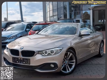 BMW 420d Cabrio Automatik Sport Line Navi Prof. Vorschaubild 1