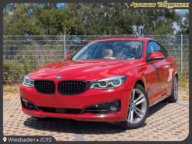 BMW 330d GT Sport Line PANO. HUD. ACC. AHK. SHZ Baujahr 2017 (119.200 km, Diesel, 258 PS) - Gebrauchtwagen bei Autohaus Dörrschuck Mainz