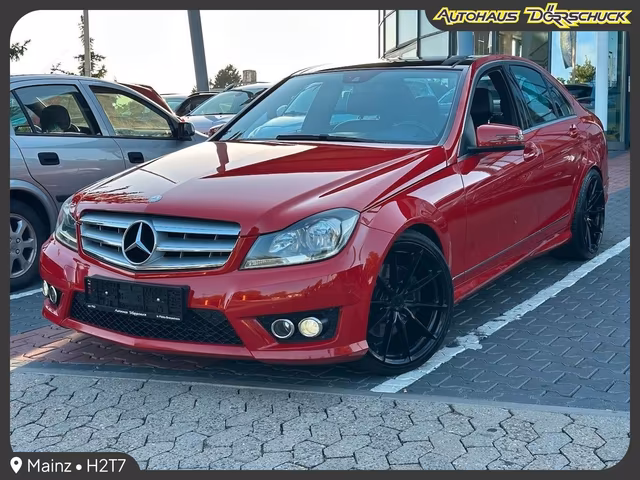 Mercedes-Benz C 350 Avantgarde AMG 4x4. PANO. NAVI. AHK Baujahr 2014 (140.800 km, Benzin, 306 PS) - Gebrauchtwagen bei Autohaus Dörrschuck Mainz