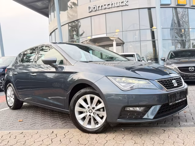 Seat Leon Style TSI NAVI. LED. CLIMATRONIC. PDC Baujahr 2019 (121.454 km, Benzin, 116 PS) - Gebrauchtwagen bei Autohaus Dörrschuck Mainz