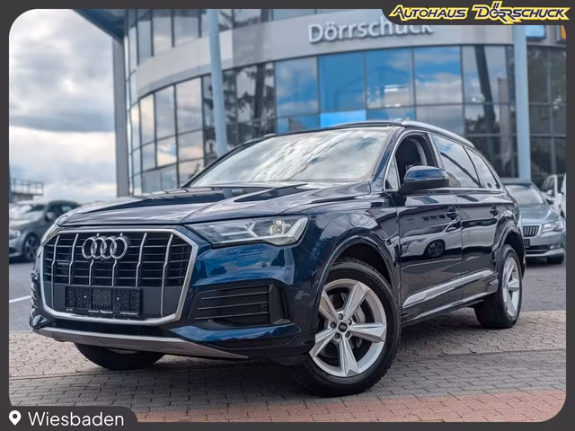 Audi Q7 45 TDI 4x4 1.HAND. NAVI. LED. KAMERA Baujahr 2022 (60.000 km, Diesel, 231 PS) - Gebrauchtwagen bei Autohaus Dörrschuck Mainz