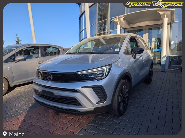 Opel Crossland X 1.2T Elegance NAVI. LED. Kamera Baujahr 2023 (50.100 km, Benzin, 110 PS) - Gebrauchtwagen bei Autohaus Dörrschuck Mainz