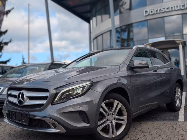 Mercedes-Benz GLA 220 d 4Matic Urban*LEDER*PANORAMA*NAVI Baujahr 2016 (153.000 km, Diesel, 177 PS) - Gebrauchtwagen bei Autohaus Dörrschuck Mainz