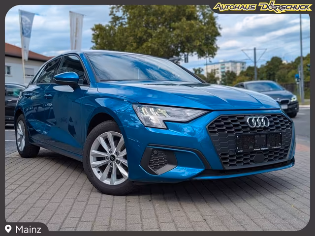 Audi A3 Sportback Attrac NAVI. LED. S-TRONIC Baujahr 2022 (43.500 km, Benzin, 110 PS) - Gebrauchtwagen bei Autohaus Dörrschuck Mainz