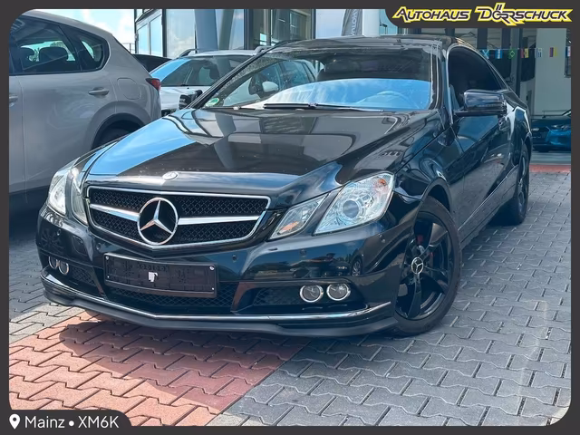 Mercedes-Benz E 200 Coupé SHZ. LEDER. PDC. ALU Baujahr 2010 (145.300 km, Benzin, 184 PS) - Gebrauchtwagen bei Autohaus Dörrschuck Mainz