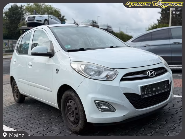 Hyundai i10 1.1 Euro 2012 Edition SHZ. ALU. KLIMA Baujahr 2012 (92.000 km, Benzin, 69 PS) - Gebrauchtwagen bei Autohaus Dörrschuck Mainz