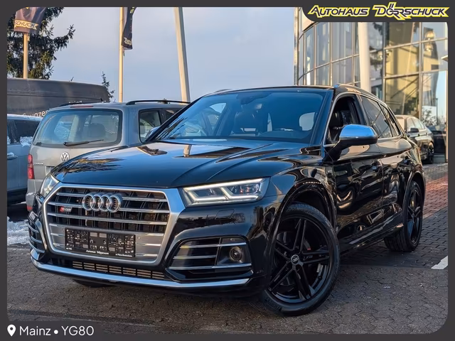 Audi SQ5 Sport QUATTRO. NAVI. SHZ. Kamera. LED Baujahr 2018 (127.000 km, Benzin, 354 PS) - Gebrauchtwagen bei Autohaus Dörrschuck Mainz