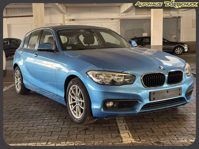 BMW 118i Advantage SHZ. NAVI. PDC. 1.Hand Baujahr 2018 (113.510 km, Benzin, 136 PS) - Gebrauchtwagen bei Autohaus Dörrschuck Mainz