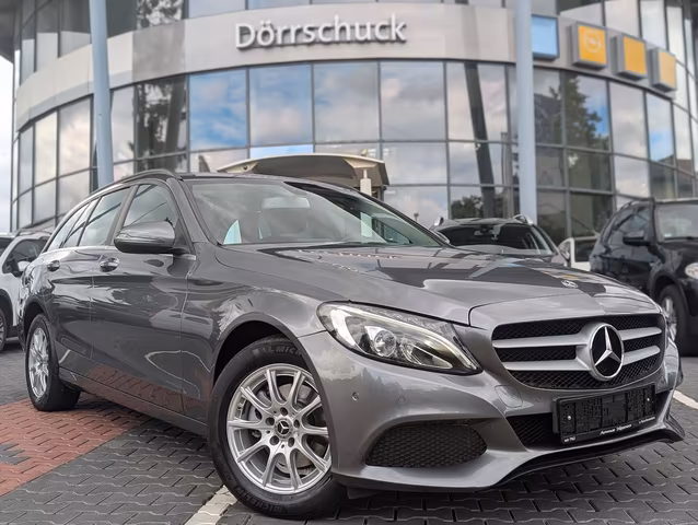 Mercedes-Benz C 180 d T BlueTEC SHZ. NAVI. LED. KEYLESS Baujahr 2017 (187.100 km, Diesel, 116 PS) - Gebrauchtwagen bei Autohaus Dörrschuck Mainz