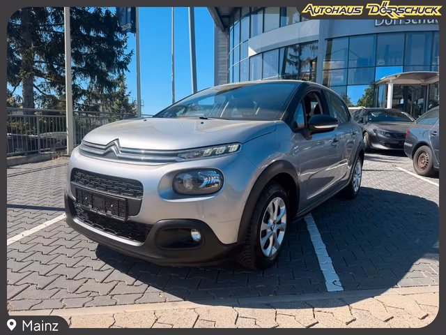 Citroën C3 PureTech 110 Feel S&S LED. TEMPO. SPURASS Baujahr 2020 (76.281 km, Benzin, 110 PS) - Gebrauchtwagen bei Autohaus Dörrschuck Mainz