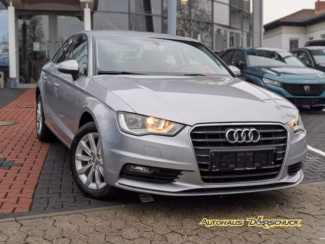 Audi A3 Limousine Attraction S-TRONIC. NAVI. PDC Baujahr 2016 (153.542 km, Diesel, 110 PS) - Gebrauchtwagen bei Autohaus Dörrschuck Mainz