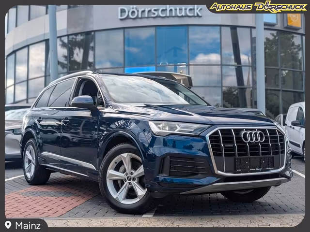 Audi Q7 45 TDI 4x4 1.HAND. NAVI. LED. KAMERA Baujahr 2022 (60.000 km, Diesel, 231 PS) - Gebrauchtwagen bei Autohaus Dörrschuck Mainz