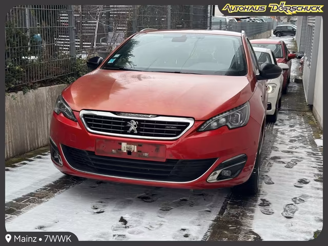 Peugeot 308 GT LINE AUTOMATIK NAVI KAMERA LED KEYLESS Baujahr 2017 (109.613 km, Benzin, 131 PS) - Gebrauchtwagen bei Autohaus Dörrschuck Mainz