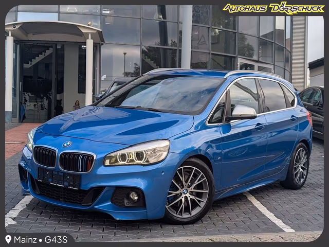 BMW 220d Active Tourer M Sport NAVI. LED. SHZ. HUD Baujahr 2015 (195.300 km, Diesel, 190 PS) - Gebrauchtwagen bei Autohaus Dörrschuck Mainz