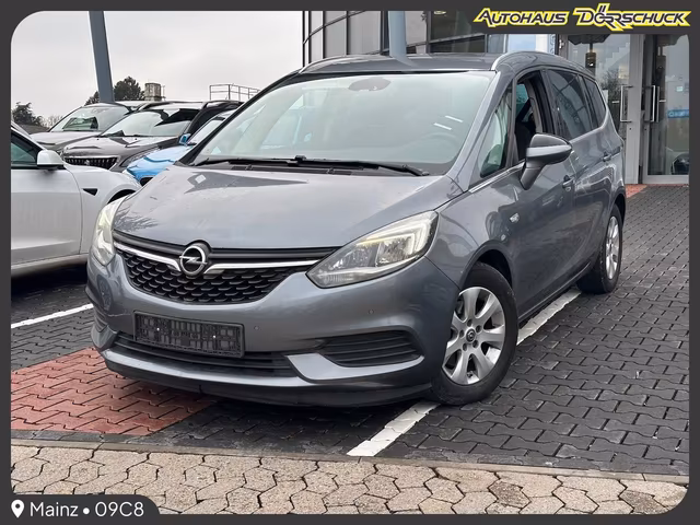 Opel Zafira Tourer Edition NAVI. Kamera. PDC. Automat Baujahr 2017 (128.820 km, Benzin, 140 PS) - Gebrauchtwagen bei Autohaus Dörrschuck Mainz