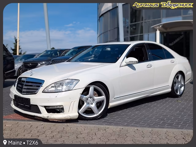 Mercedes-Benz S350 AMG Bi-Xenon EGSD Kamera PDC JP Baujahr 2007 (76.880 km, Benzin, 272 PS) - Gebrauchtwagen bei Autohaus Dörrschuck Mainz