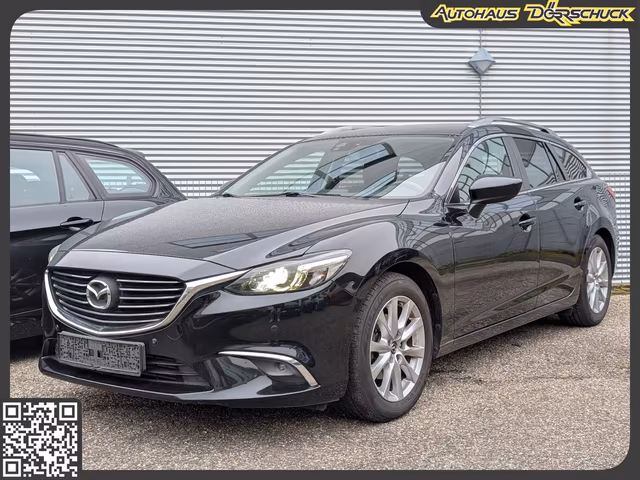 Mazda 6 Kombi Exclusive*FACELIFT*VOLL-LED*NAVI*SHZ Baujahr 2015 (147.170 km, Diesel, 150 PS) - Gebrauchtwagen bei Autohaus Dörrschuck Mainz
