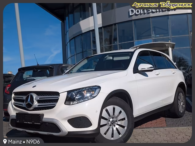Mercedes-Benz GLC 250d 4x4. AHK. SHZ. NAVI. Kamera Baujahr 2017 (193.100 km, Diesel, 204 PS) - Gebrauchtwagen bei Autohaus Dörrschuck Mainz