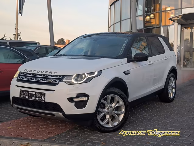 Land Rover Discovery Sport HSE 2.0 Td4 4 HSE Navi. BT. Baujahr 2016 (141.200 km, Diesel, 179 PS) - Gebrauchtwagen bei Autohaus Dörrschuck Mainz