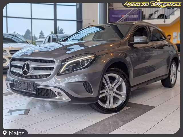 Mercedes-Benz GLA 220 d 4Matic Urban*LEDER*PANORAMA*NAVI Baujahr 2016 (153.000 km, Diesel, 177 PS) - Gebrauchtwagen bei Autohaus Dörrschuck Mainz
