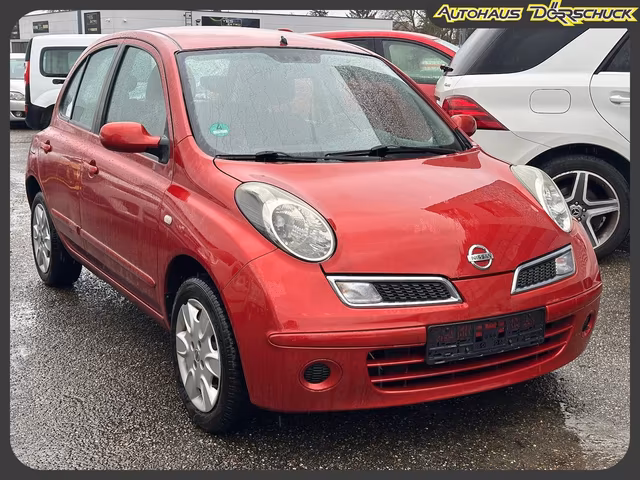 Nissan Micra Plus 5-Türer 1.4L SEITENAIRBAGS Baujahr 2009 (172.550 km, Benzin, 88 PS) - Gebrauchtwagen bei Autohaus Dörrschuck Mainz