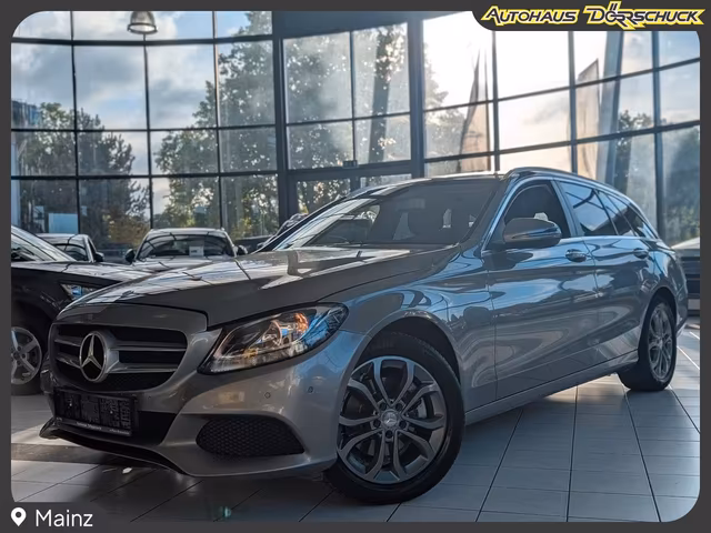 Mercedes-Benz C 220 d T-Modell AHK. SHZ. NAVI. PARK-ASSIST Baujahr 2015 (142.300 km, Diesel, 170 PS) - Gebrauchtwagen bei Autohaus Dörrschuck Mainz
