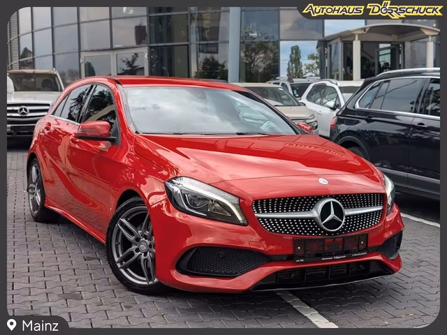 Mercedes-Benz A 200 d AMG-LINE. RFK. BT. LED Baujahr 2017 (147.500 km, Diesel, 136 PS) - Gebrauchtwagen bei Autohaus Dörrschuck Mainz