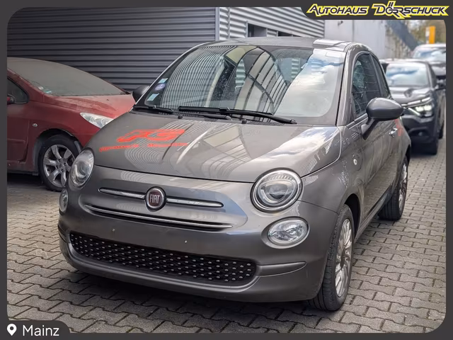Fiat 500 Lounge 1.0 GSE. TEMPOMAT. CARPLAY. DAB Baujahr 2020 (43.746 km, Hybrid (Benzin/Elektro), 69 PS) - Gebrauchtwagen bei Autohaus Dörrschuck Mainz