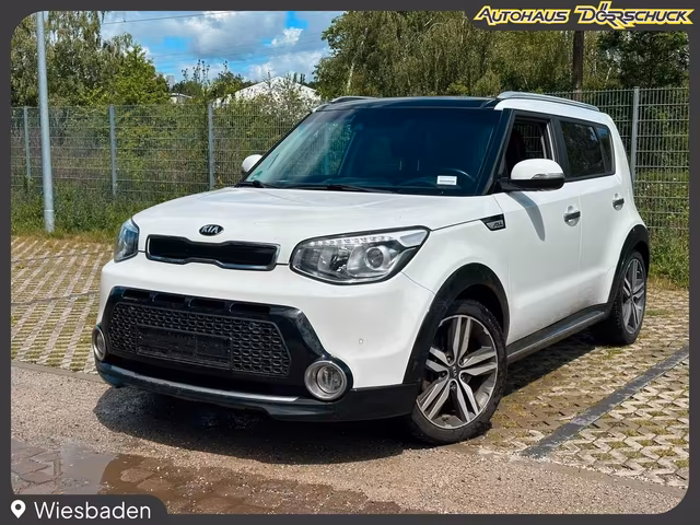 Kia Soul Spirit PANO. NAVI. Kamera. SHZ Baujahr 2017 (133.900 km, Diesel, 136 PS) - Gebrauchtwagen bei Autohaus Dörrschuck Mainz