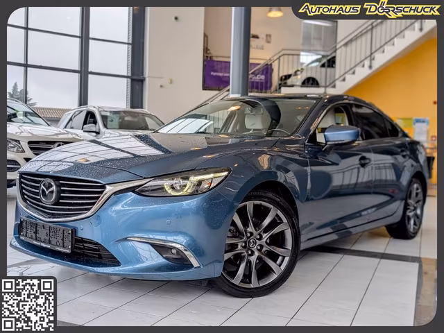 Mazda 6 Lim. Sports-Line RFK. Leder. Head-UP. Sitzh - Foto 1 von 30 - Autohaus Dörrschuck Mainz