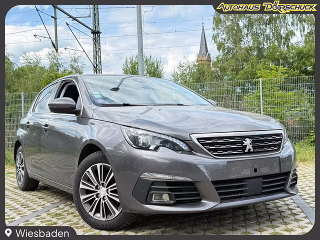 Peugeot 308 Allure Pack EAT8. NAVI. LED. ACC. Kamera Baujahr 2021 (104.400 km, Benzin, 131 PS) - Gebrauchtwagen bei Autohaus Dörrschuck Mainz