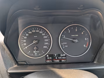 BMW 116d Lounge AUTOMATIK. PDC. TEMPOMAT. BT Vorschaubild 23