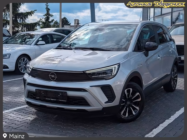 Opel Crossland 1.2T Elegance. LED. KLIMA. ALU Baujahr 2024 (49.500 km, Benzin, 110 PS) - Gebrauchtwagen bei Autohaus Dörrschuck Mainz