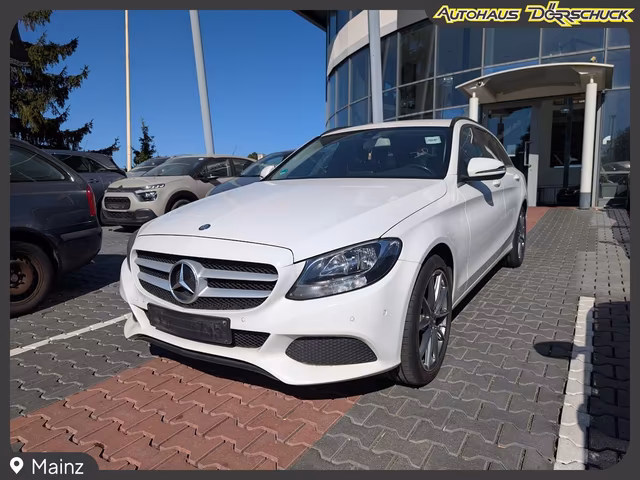 Mercedes-Benz C 200 d T-Modell Autom. Parkass. Tempomat Baujahr 2015 (160.400 km, Diesel, 136 PS) - Gebrauchtwagen bei Autohaus Dörrschuck Mainz