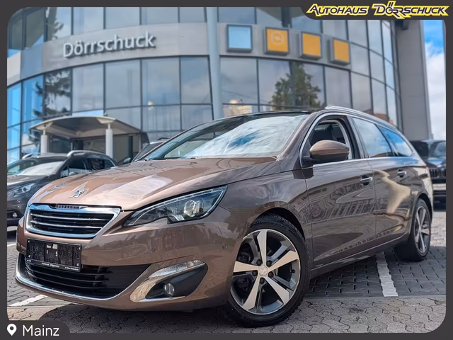 Peugeot 308 SW Allure PANO. LEDER. NAVI. SHZ. MASSAGE Baujahr 2015 (144.500 km, Benzin, 131 PS) - Gebrauchtwagen bei Autohaus Dörrschuck Mainz
