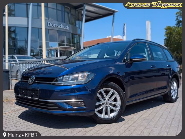 Volkswagen Golf Variant Comfortline DSG. NAVI. ACC. SHZ Baujahr 2018 (156.600 km, Diesel, 116 PS) - Gebrauchtwagen bei Autohaus Dörrschuck Mainz