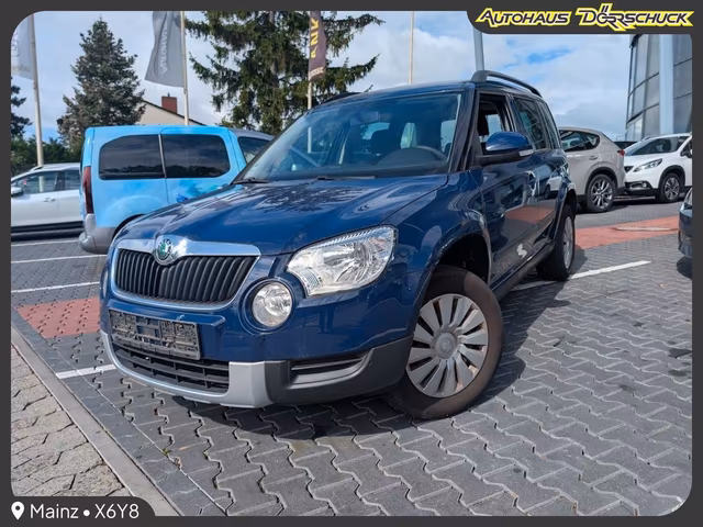 Skoda Yeti Active Plus DSG. AHK. SHZ. PDC Baujahr 2013 (107.100 km, Benzin, 105 PS) - Gebrauchtwagen bei Autohaus Dörrschuck Mainz