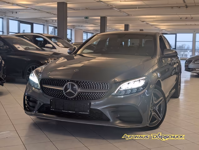Mercedes-Benz C 200 d AMG Line. NAVI. SHZ. Kamera. LED Baujahr 2019 (145.705 km, Diesel, 160 PS) - Gebrauchtwagen bei Autohaus Dörrschuck Mainz